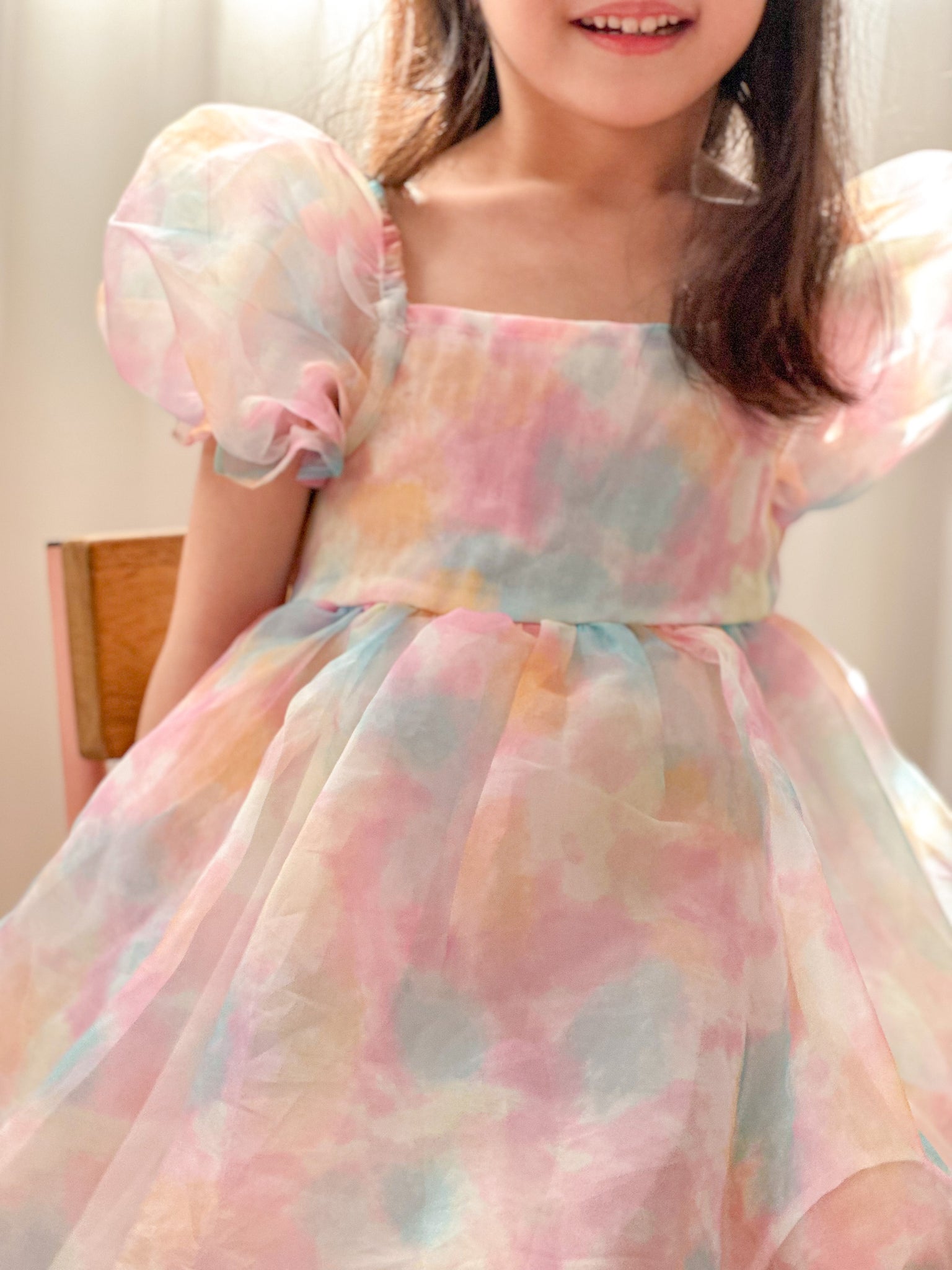 Natalie Organza Baby Doll Dress