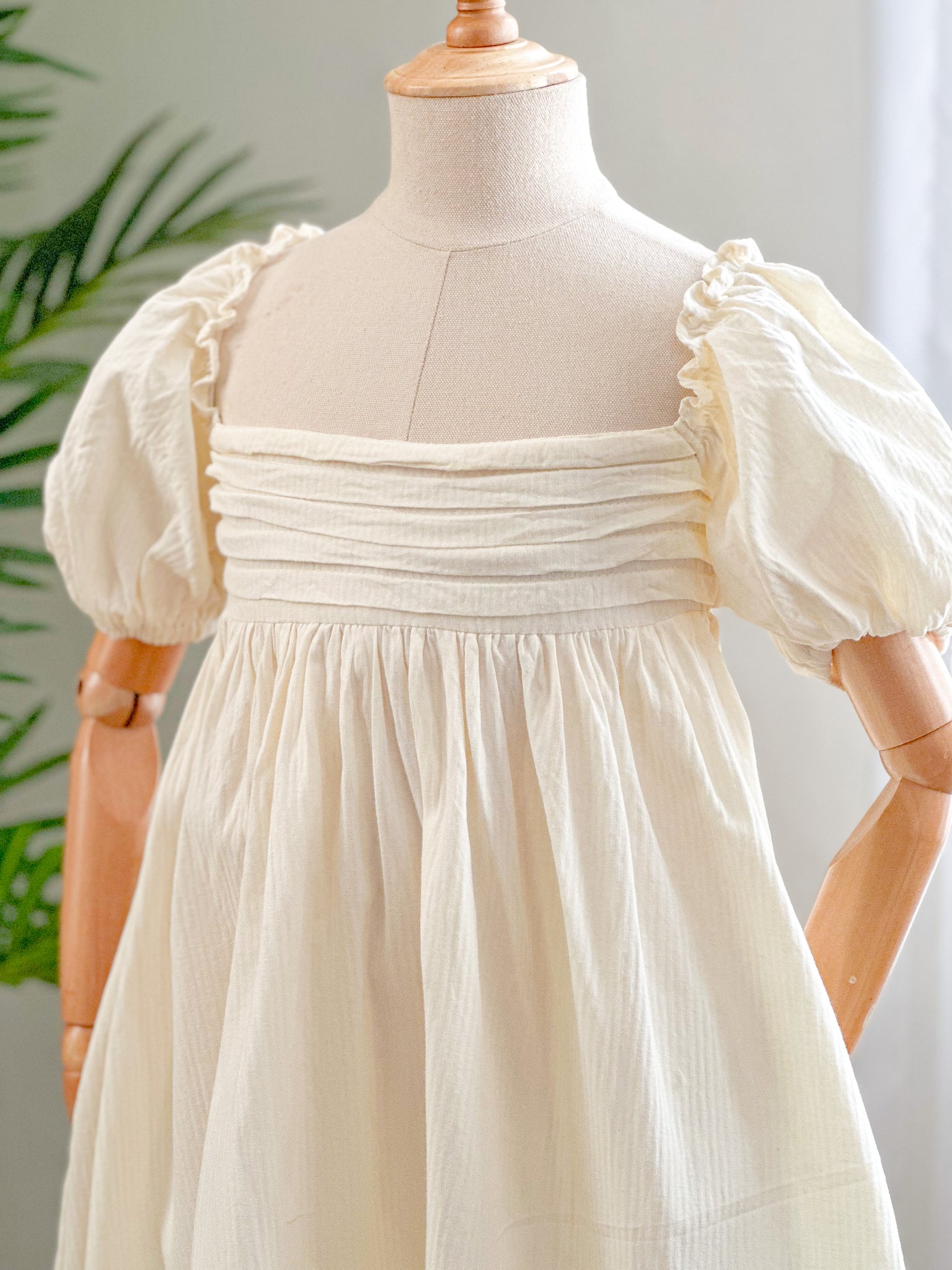 Madeline Baby Doll Dress | Cream