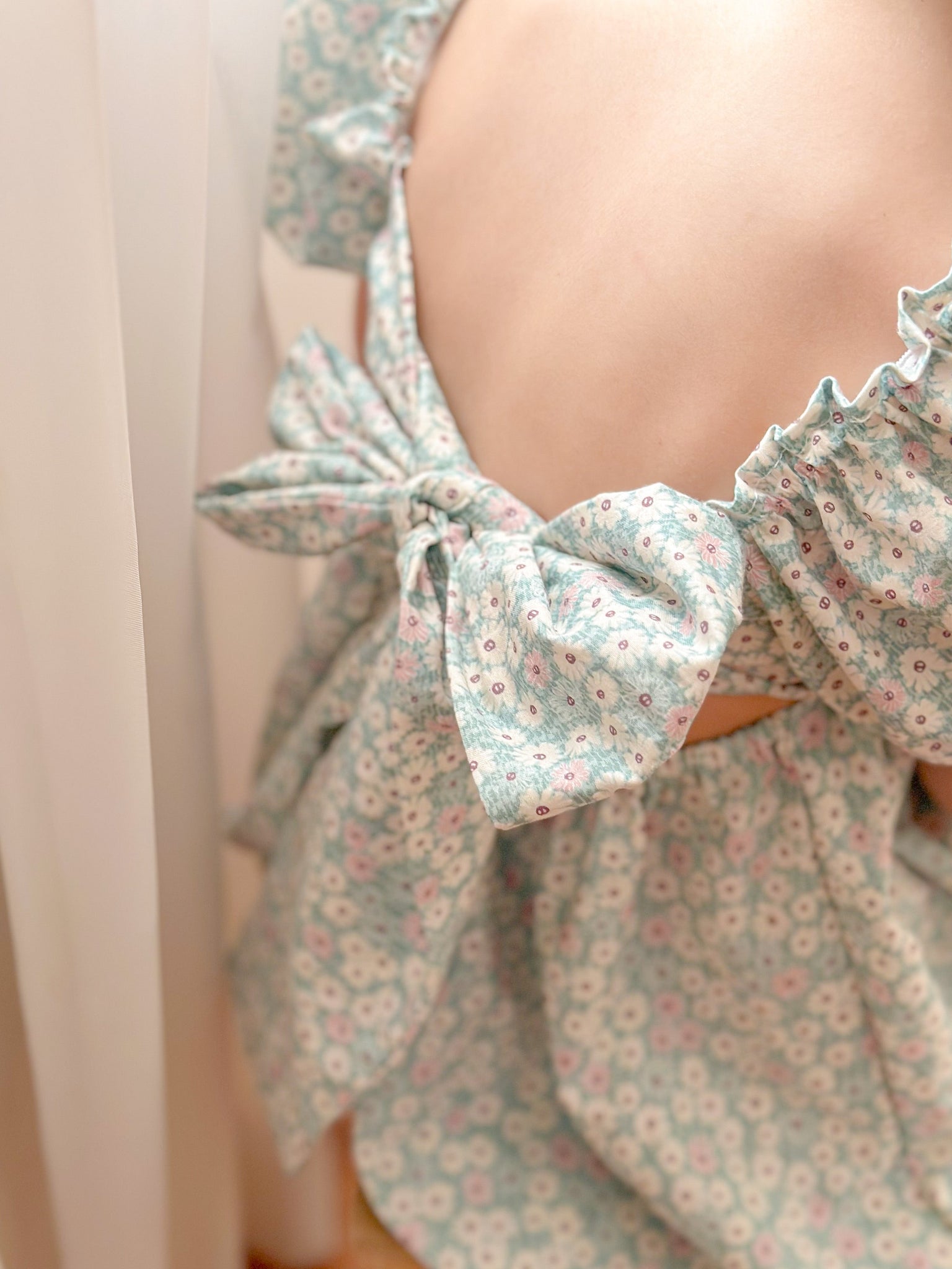 Madeline Puff Sleeve Baby Doll Dress | Cream