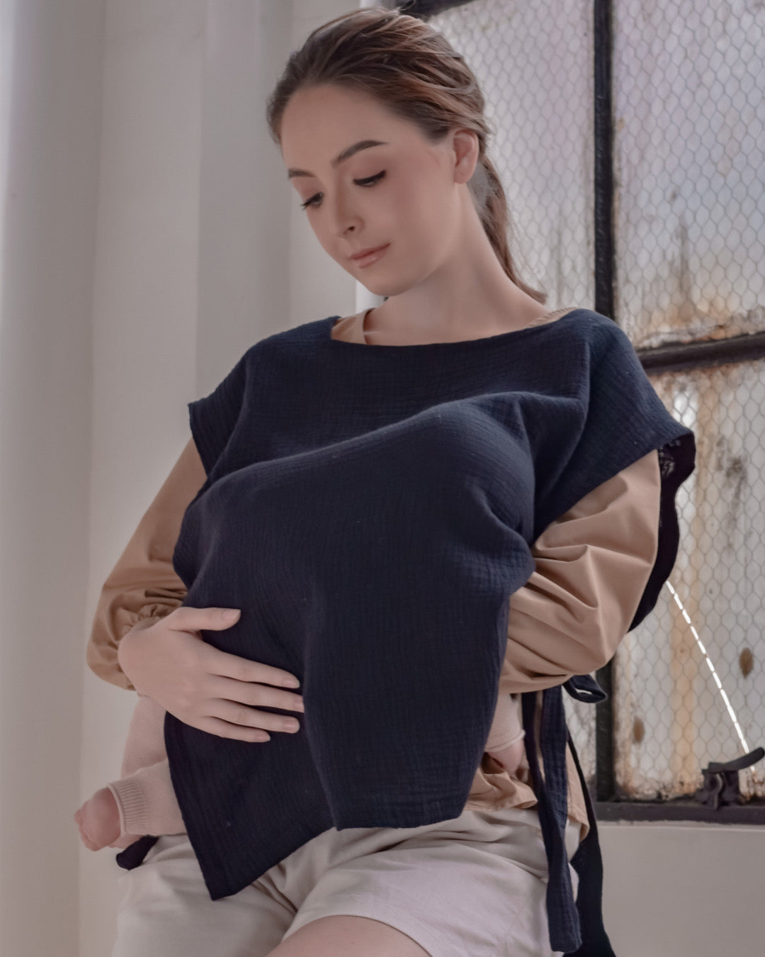 Koemi Breastfeeding Cover | Charcoal