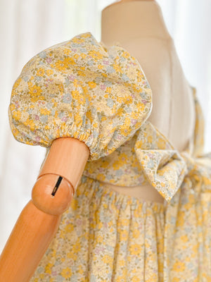 Madeline Puff Sleeve Baby Doll Dress | Sunny