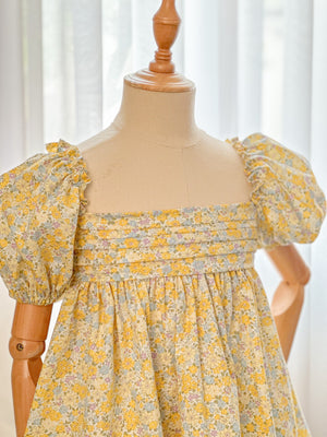 Madeline Puff Sleeve Baby Doll Dress | Sunny