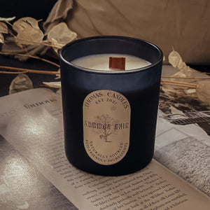Thomas All-Natural Soy Candle | Summer Rain in Classic Black Jar