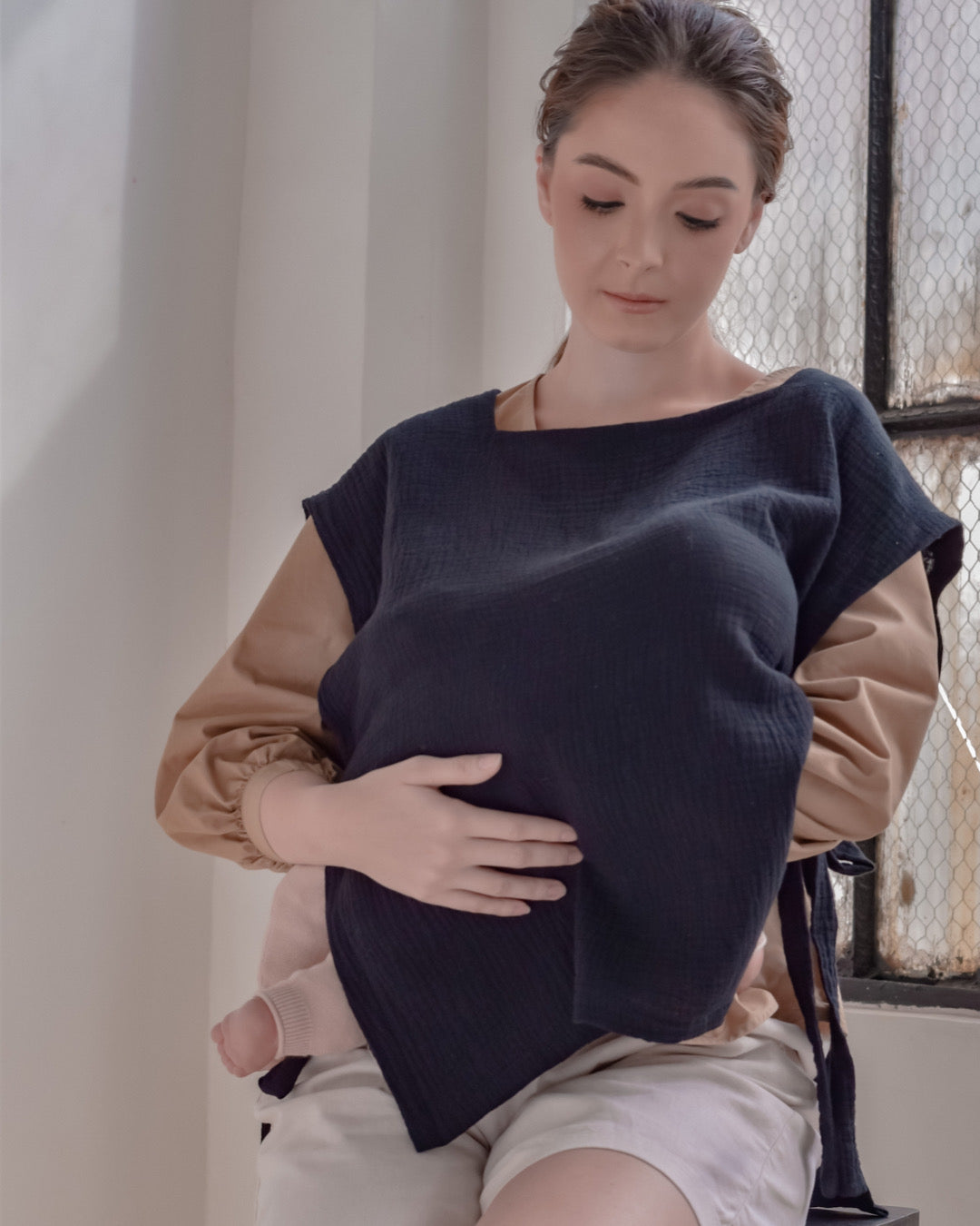 Koemi Breastfeeding Cover | Charcoal